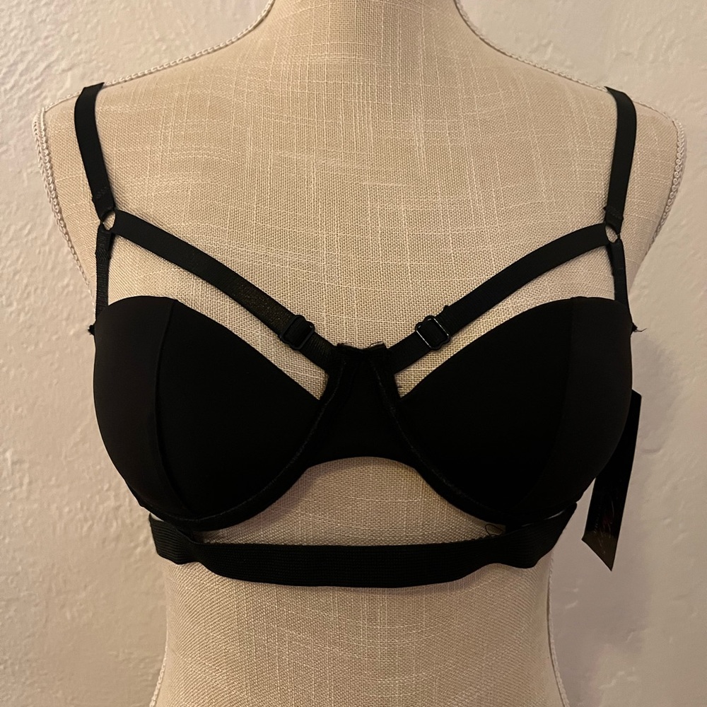 Black bra